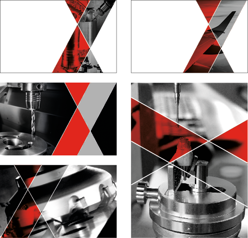 Image with colour block